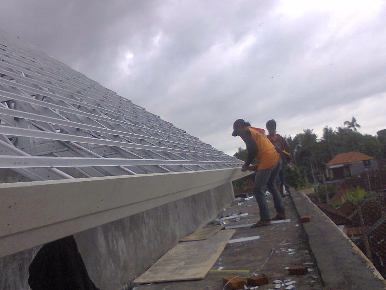 jasa pasang galvalum per meter